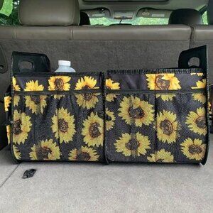 Car Trunk Organizer Storage Organizer with 72L Large Capacity Waterproof